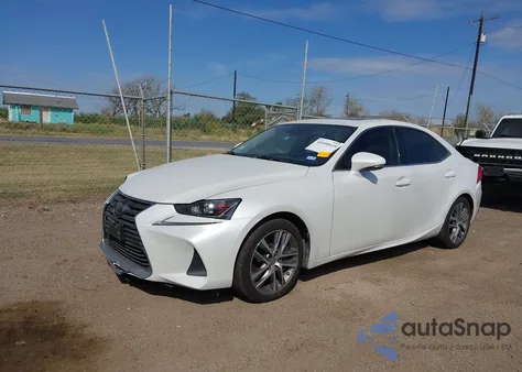 2019 Lexus Is 300 z USA, uszkodzony, nr VIN JTHBA1D21K5094188